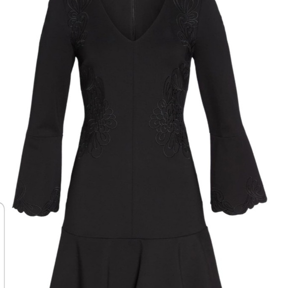 Kobi Halperin Designer Dress NWT M BLK - Picture 4 of 8